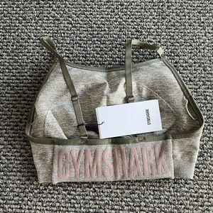 Gymshark sports bra in taupe